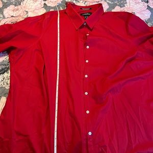 Lands End Women’s Shirt Red 26w